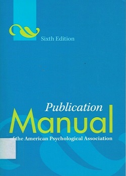 APA 6th ed. Book Cover